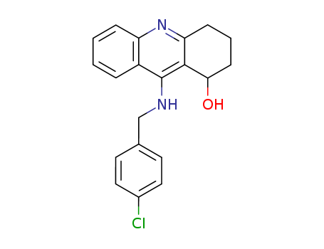 1-Acridinol,9-[[(4-chlorophenyl)methyl]amino]-1,2,3,4-tetrahydro-