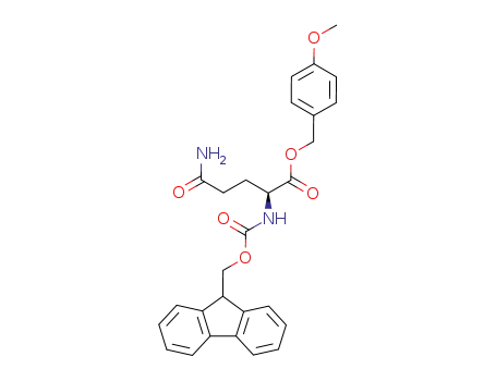 (S)-N<sup>α</sup>-(Fluoren-9-ylmethoxycarbonyl)glutamine 4-methoxybenzyl ester