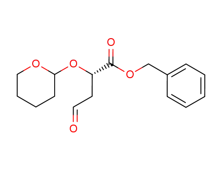 (S)-4-Oxo-2-(tetrahydro-pyran-2-yloxy)-butyric acid benzyl ester