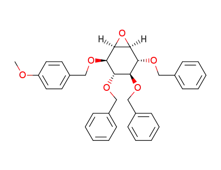 (1S,2R,3S,4S,5R,6R)-2,3,4-tris(benzyloxy)-5-[(4-methoxybenzyl)oxy]-7-oxabicyclo[4.1.0]heptane
