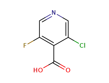 3-Chloro-5-fluoroisonicotinic acid
