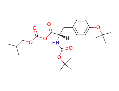 Boc-L-Tyr(Bu<sup>t</sup>)-OCO<sub>2</sub>Bu<sup>i</sup>