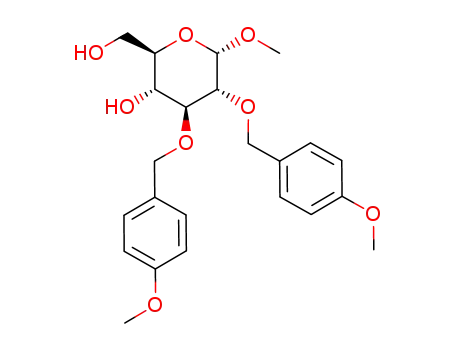 methyl 2,3-di-O-(4-methoxyphenylmethyl)-α-D-glucopyranoside