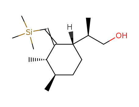 5R,6S-dimethyl-2S-(2'R-propionyl)-1(E/Z)-trimethylsilylmethylenecyclohexane