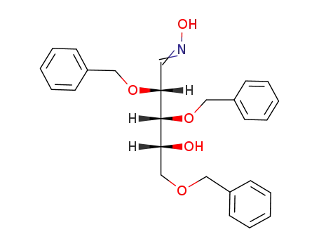Molecular Structure of 620946-66-9 ((E/Z)-2,3,5-tri-O-benzyl-D-arabinose-oxime)