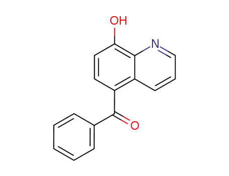 Molecular Structure of 1028-71-3 ((8-hydroxyquinolin-5-yl)(phenyl)methanone)