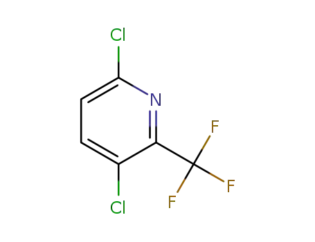 Molecular Structure of 89719-91-5 (3,6-Dichloro-2-(trifluoromethyl)pyridine)