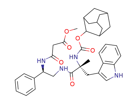 tricyclo<3.3.1.1<sup>3,7</sup>>dec-2-yl <R-(R<sup>*</sup>,R<sup>*</sup>)>-3-(1H-indol-3-ylmethyl)-3-methyl-4,9,11-trioxo-7-phenyl-12-oxa-2,5,8-triazatridecanoate