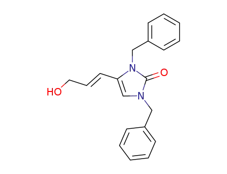 1,3-bis(benzyl)-4-(hydroxypropenyl)-1,3-dihydro-imidazol-2-one