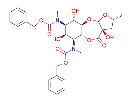 N,N'<(benzyloxy)carbonyl>spectinoid acid lactone
