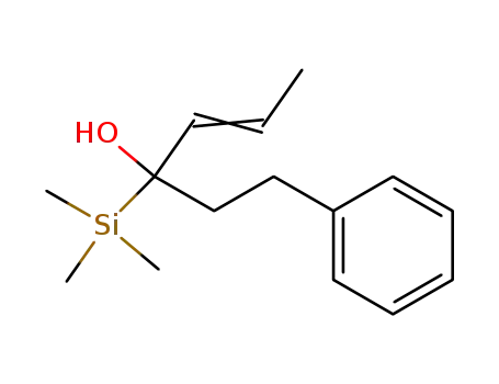 Benzenepropanol, a-1-propenyl-a-(trimethylsilyl)-