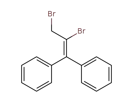 Benzene, 1,1'-(2,3-dibromo-1-propenylidene)bis-
