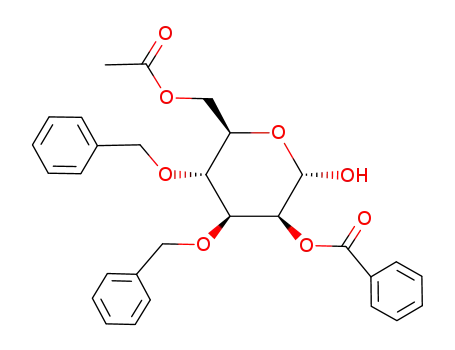 6-O-acetyl-2-O-benzoyl-3,4-di-O-benzyl-α-D-mannopyranose