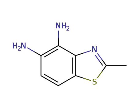 벤조티아졸, 4,5-디아미노-2-메틸-(6CI,7CI)