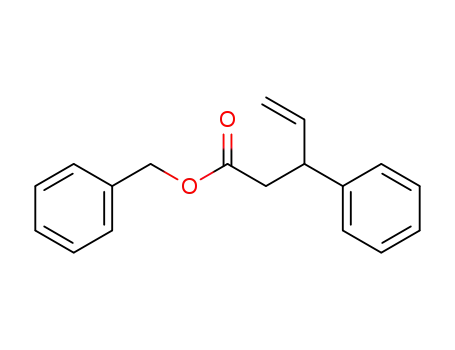 Benzenepropanoic acid, b-ethenyl-, phenylmethyl ester