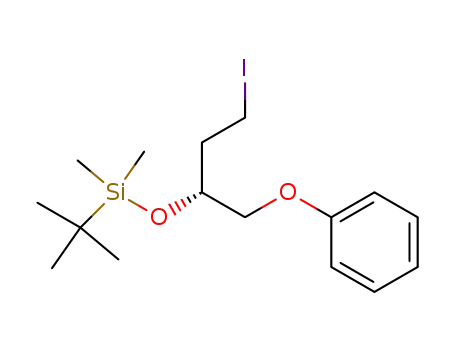 (R)-2-(tert-butyldimethylsilyloxy)-4-iodo-1-phenoxybutane