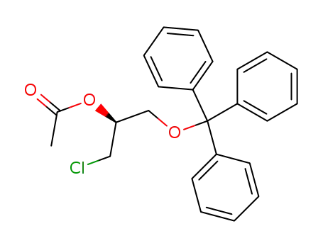 2-Propanol, 1-chloro-3-(triphenylmethoxy)-, acetate, (S)-
