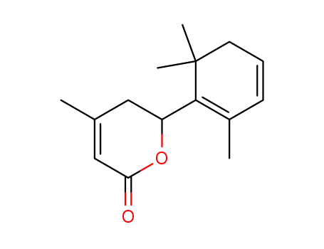5,6-Dihydro-4-methyl-6-(2,6,6-trimethylcyclohexa-1,3-dien-1-yl)-2H-pyran-2-one