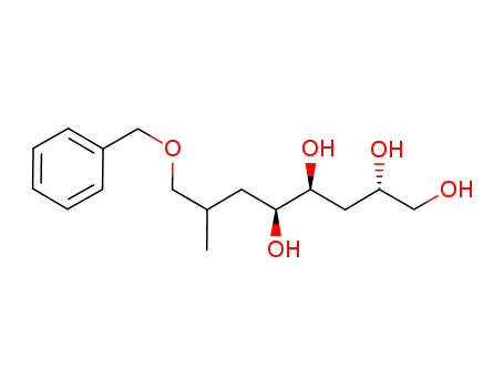 (2S,4S,5S,7RS)-8-O-benzyl-7-methyl-octan-1,2,4,5,8-pentaol