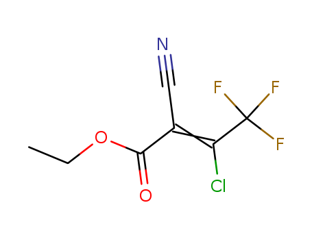 ethyl (2E)-3-chloro-2-cyano-4,4,4-trifluorobut-2- enoate