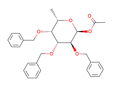 1-O-acetyl-2,3,4-tri-O-benzyl-α-L-fucopyranose