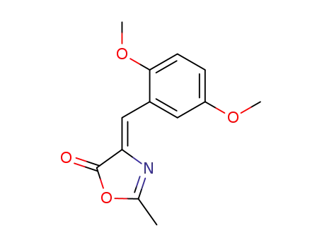 (4Z)-4-[(2,5-Dimethoxyphenyl)methylene]-2-methyl-5(4H)-oxazolone