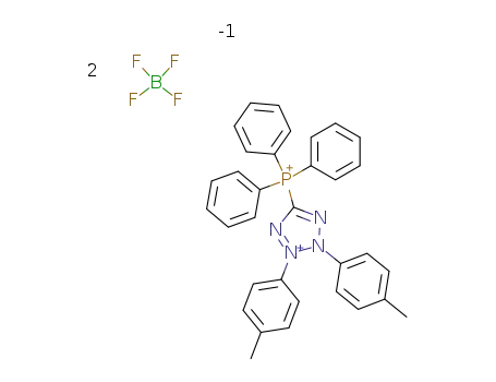 2,3-di-p-tolyl-5-(triphenylphosphonio)tetrazolium bis(tetrafluoroborate)