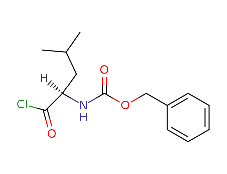 Molecular Structure of 87052-59-3 (N-Z-Leucine chloride)