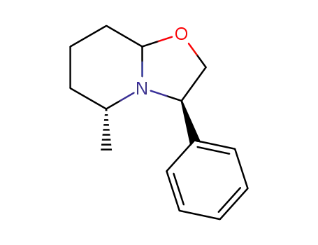 (3R,5R)-5-methyl-3-phenyl-2,3,6,7,8,8a-hexahydro-5H-oxazolo[3,2-a]pyridine