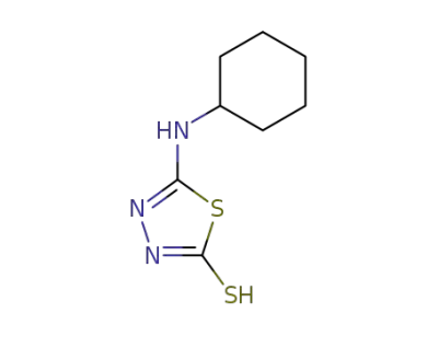 5-시클로헥실아미노-[1,3,4]티아디아졸-2-티올