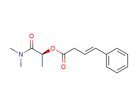 (2S)-1-(N,N-dimethylamino)-1-oxo-2-propanyl (E)-4-phenyl-3-butenoate