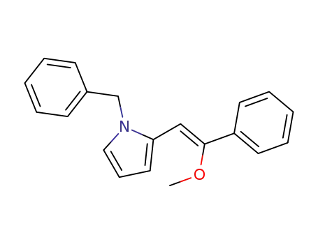 trans-1-<2-(1-benzyl-1H-pyrrol-2-yl)-1-methoxyethenyl>benzene