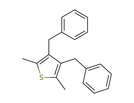 Thiophene, 2,5-dimethyl-3,4-bis(phenylmethyl)-