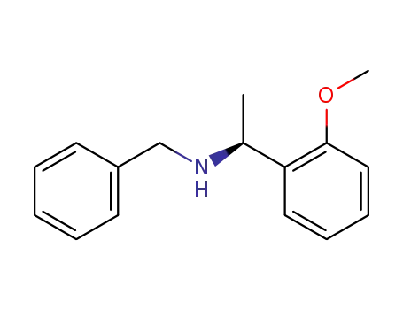 Benzenemethanamine, 2-methoxy-a-methyl-N-(phenylmethyl)-, (S)-