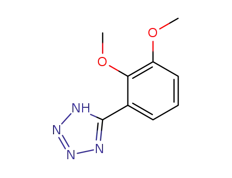 Molecular Structure of 255727-87-8 (5-(2,3-dimethoxyphenyl)-1H-tetrazole)