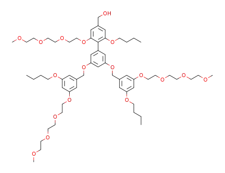 (6-butoxy-3',5'-bis-(3-butoxy-5-{2-[2-(2-methoxy-ethoxy)-ethoxy]-ethoxy}-benzyloxy)-2-{2-[2-(2-methoxy-ethoxy)-ethoxy]-ethoxy}-biphenyl-4-yl)-methanol