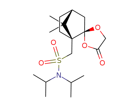 Molecular Structure of 163182-10-3 ((S)-CAMPHORSULFONIC ACID DIISOPROPYLAMIDE GLYCOLATE ACETAL)