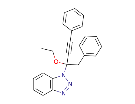 3-(Benzotriazol-1-yl)-3-ethoxy-1,4-diphenyl-1-butyne