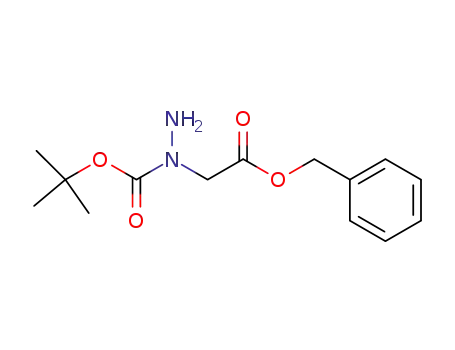 N-amino-N-tert-butyloxycarbonylglycine benzyl ester