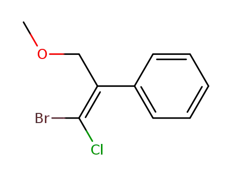 Benzene, [2-bromo-2-chloro-1-(methoxymethyl)ethenyl]-, (Z)-