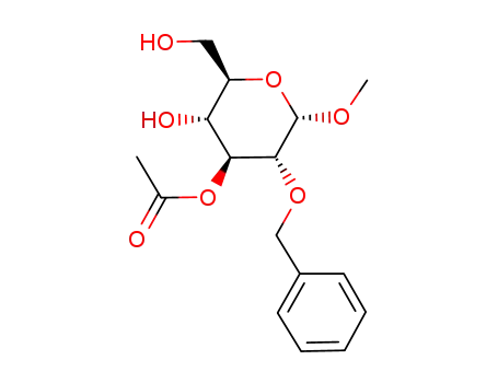 methyl 3-O-acetyl-2-O-benzyl-α-D-glucopyranoside