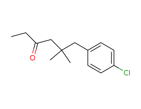 3-Hexanone, 6-(4-chlorophenyl)-5,5-dimethyl-