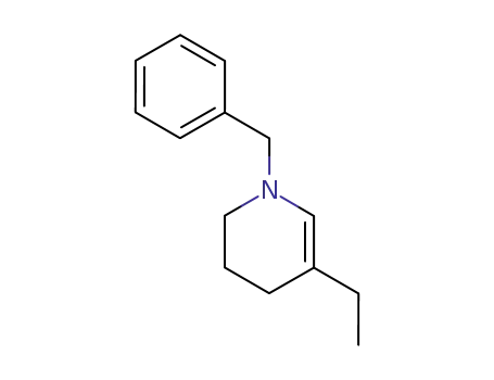 1-(phenylmethyl)-3-ethyl-1,4,5,6-tetrahydropyridine