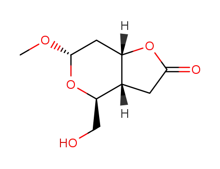 (3AS,4R,6R,7AS)-TETRAHYDRO-4-HYDROXYMETHYL-6-METHOXY-4H-FURO[3,2-C]PYRAN-2(3H)-ONE
