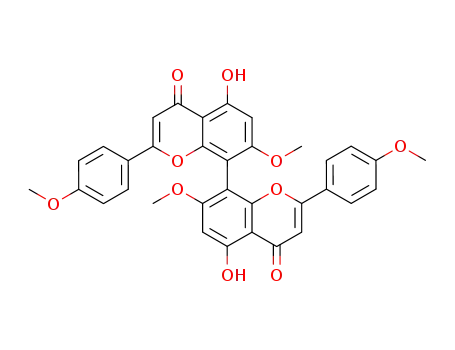 クプレスフラボン7,4′,7′′,4′′′-テトラメチルエーテル