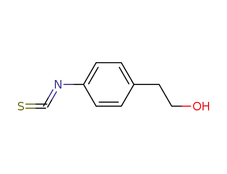 Molecular Structure of 302577-18-0 (Benzeneethanol, 4-isothiocyanato- (9CI))