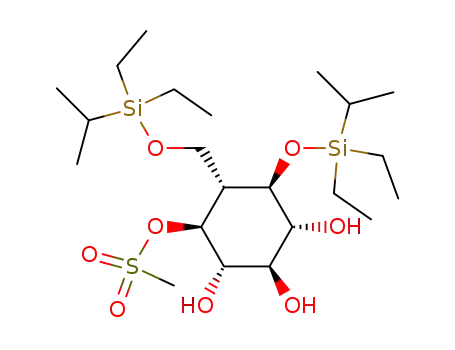 Methanesulfonic acid (1S,2R,3R,4R,5R,6S)-3-(diethyl-isopropyl-silanyloxy)-2-(diethyl-isopropyl-silanyloxymethyl)-4,5,6-trihydroxy-cyclohexyl ester