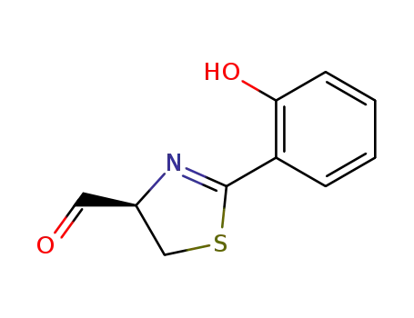 2'-(2-hydroxyphenyl)-2'-thiazoline-4'-carboxaldehyde