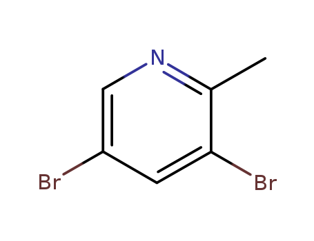 3,5-dibromo-2-methylpyridine