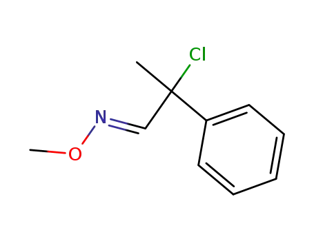 2-Chloro-2-phenyl-propionaldehyde O-methyl-oxime